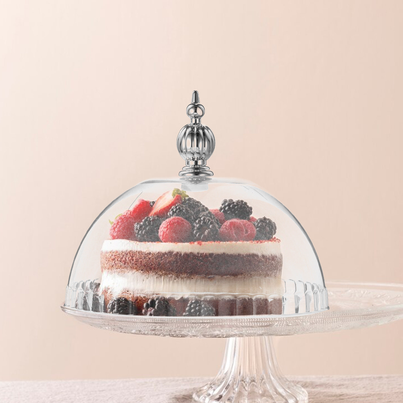 Plastik Pasta Kubbesi Kapağı 6 - Plastic Dome Clear incelemesi ve fiyatı